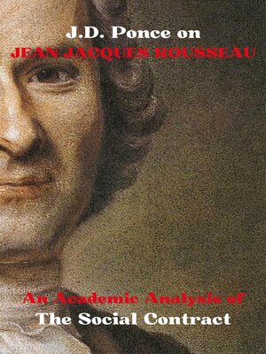 cover image of J.D. Ponce on Jean-Jacques Rousseau